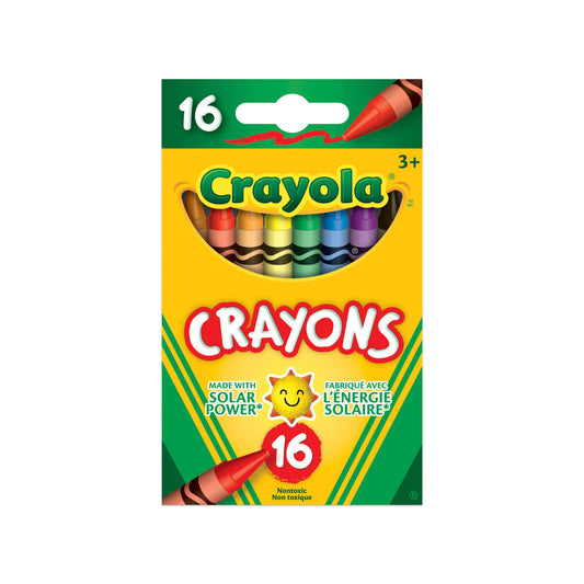 Crayola Crayons, 16 Count (Case of 12)
