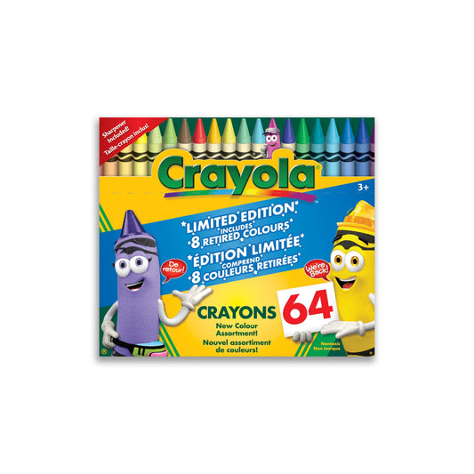 Crayola Crayons, 64 Count (Case of 12)