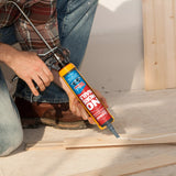 LePage No More Nails Wet Grab Construction Adhesive, White, 266 ml Cartridge, Pack of 1 LePage