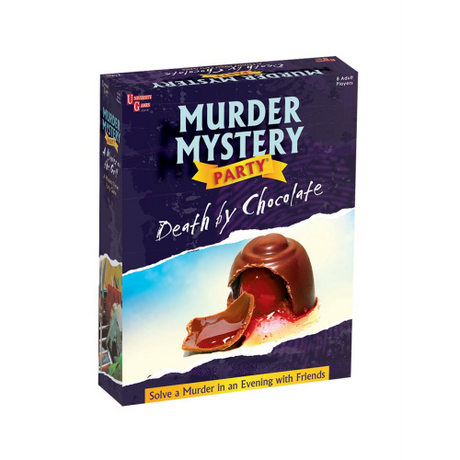 MURDER MYSTERY - DEATH by CHOCOLATE (Case of 4)