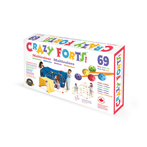 CRAZY FORTS - MULTI COLOR (Case of 6)