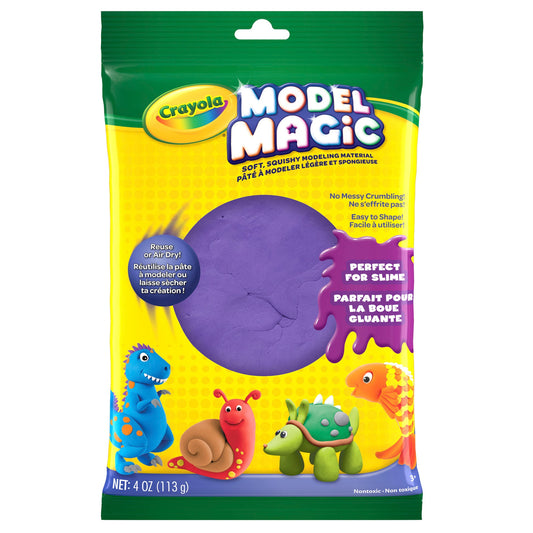 Crayola Model Magic 4 oz Bag, Purple (Case of 12)
