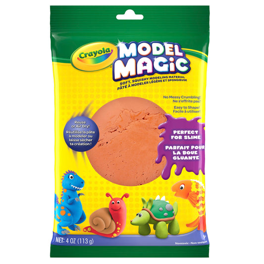 Crayola Model Magic 4 oz Bag, Terra Cotta (Case of 12)
