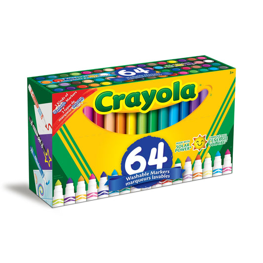 Crayola Marker Variety Pack, 64 Count (Case of 3)