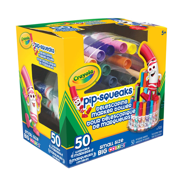 Crayola Pip-Squeaks Telescoping Marker Tower (Case of 4)