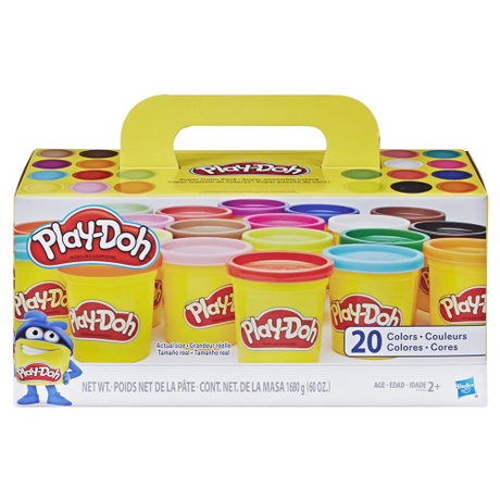 PLAY-DOH - 20pk SUPER COLOR ASST (Case of 2)