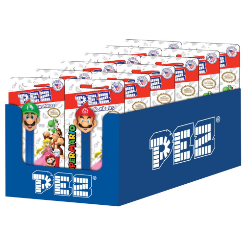 PEZ - NINTENDO  (PDQ) ASST (Case of 12)