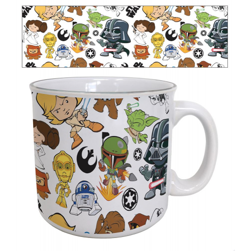 STAR WARS - CARTOON CHARACTER - 20oz CERAMIC  MUG (Case of 12)