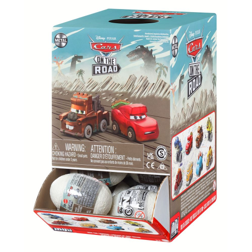 DISNEY PIXAR - CARS - MINI VEHICLE DINO EGGS (Case of 36)
