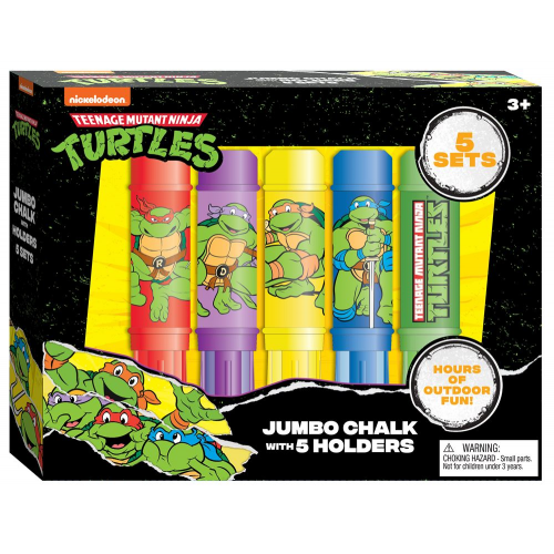 TMNT - 5pk JUMBO CHALK (Case of 6)