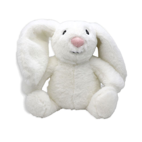 9" BUNNY PLUSH - WHITE (Case of 24)