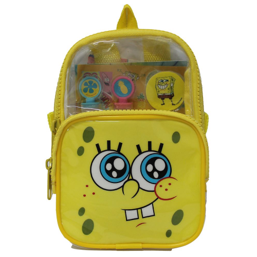 SPONGEBOB - MINI BACK PACK STATIONARY SET (Case of 6)