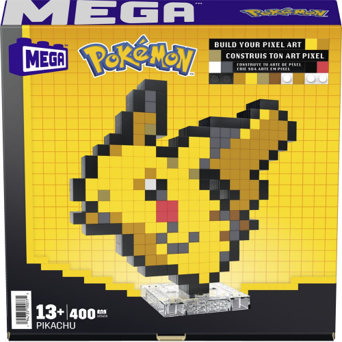 POKEMON - PIKACHU [PIXEL ART] (Case of 4)