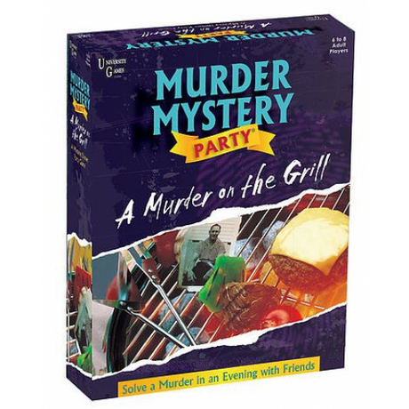 MURDER MYSTERY - A MURDER on the GRILL (Case of 4)