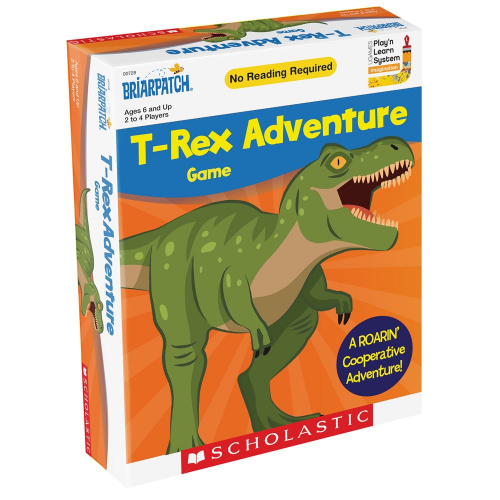 BRIARPATCH - SCHOLASTIC - T-REX ADVENTURE - GAME (Case of 6)