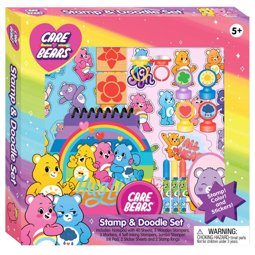 CARE BEARS - STAMP & DOODLE (Case of 6)