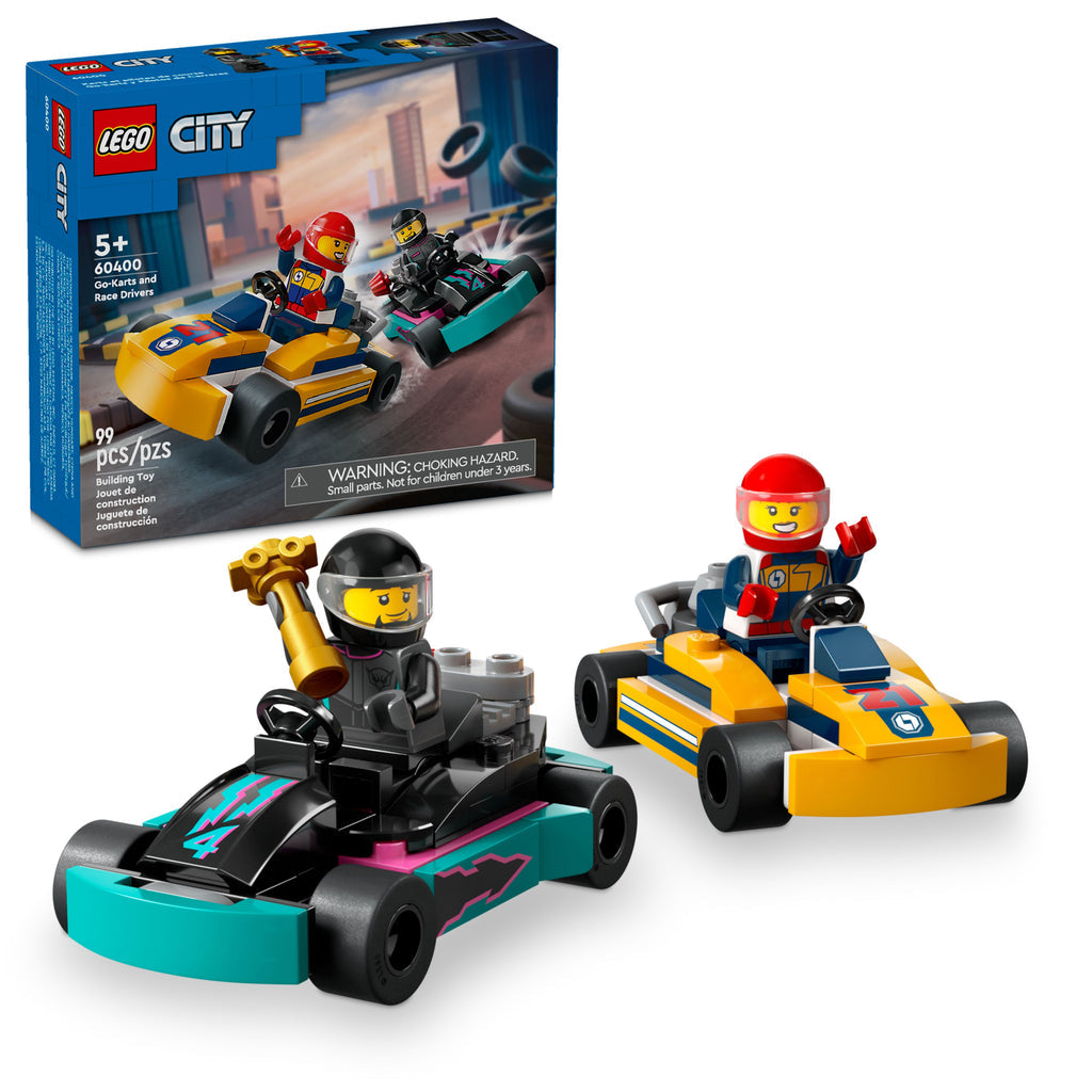 60400 Go-Karts and Race Drivers (Case of 5)