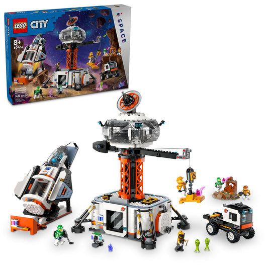 60434 Space Base and Rocket Launchpad (Case of 2)