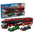 60445 F1® Truck with RB20 & AMR24 F1® Cars (Case of 3)