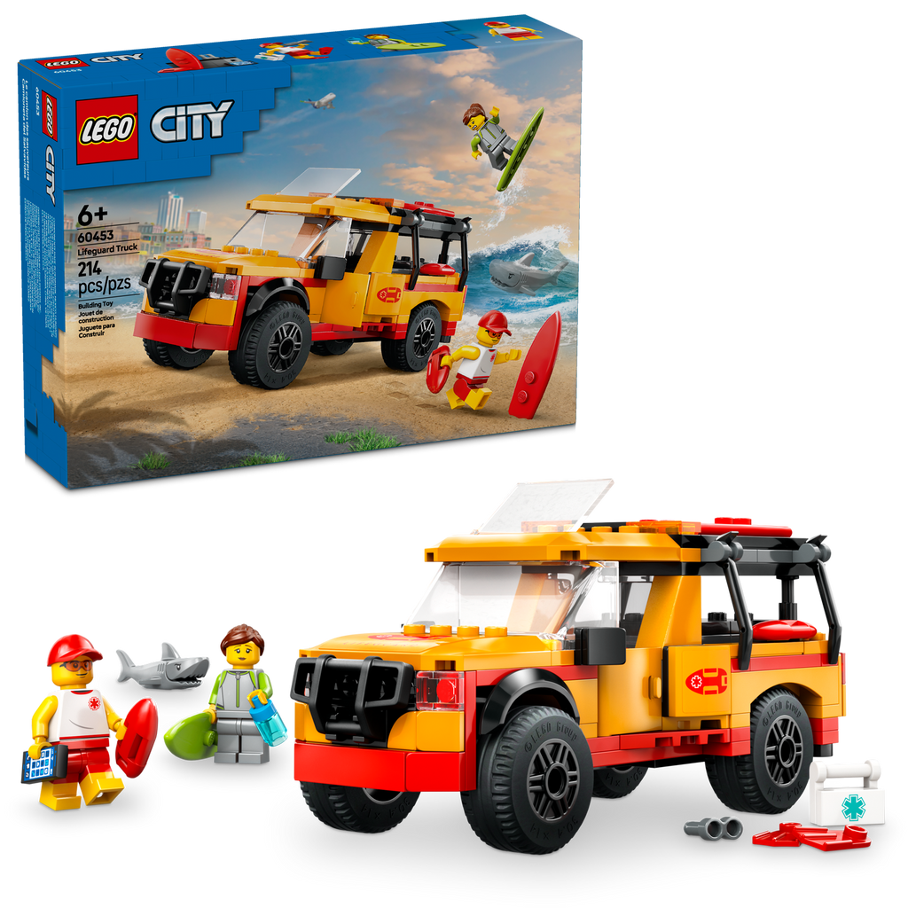 60453 Lifeguard Beach Rescue Truck (Case of 3)