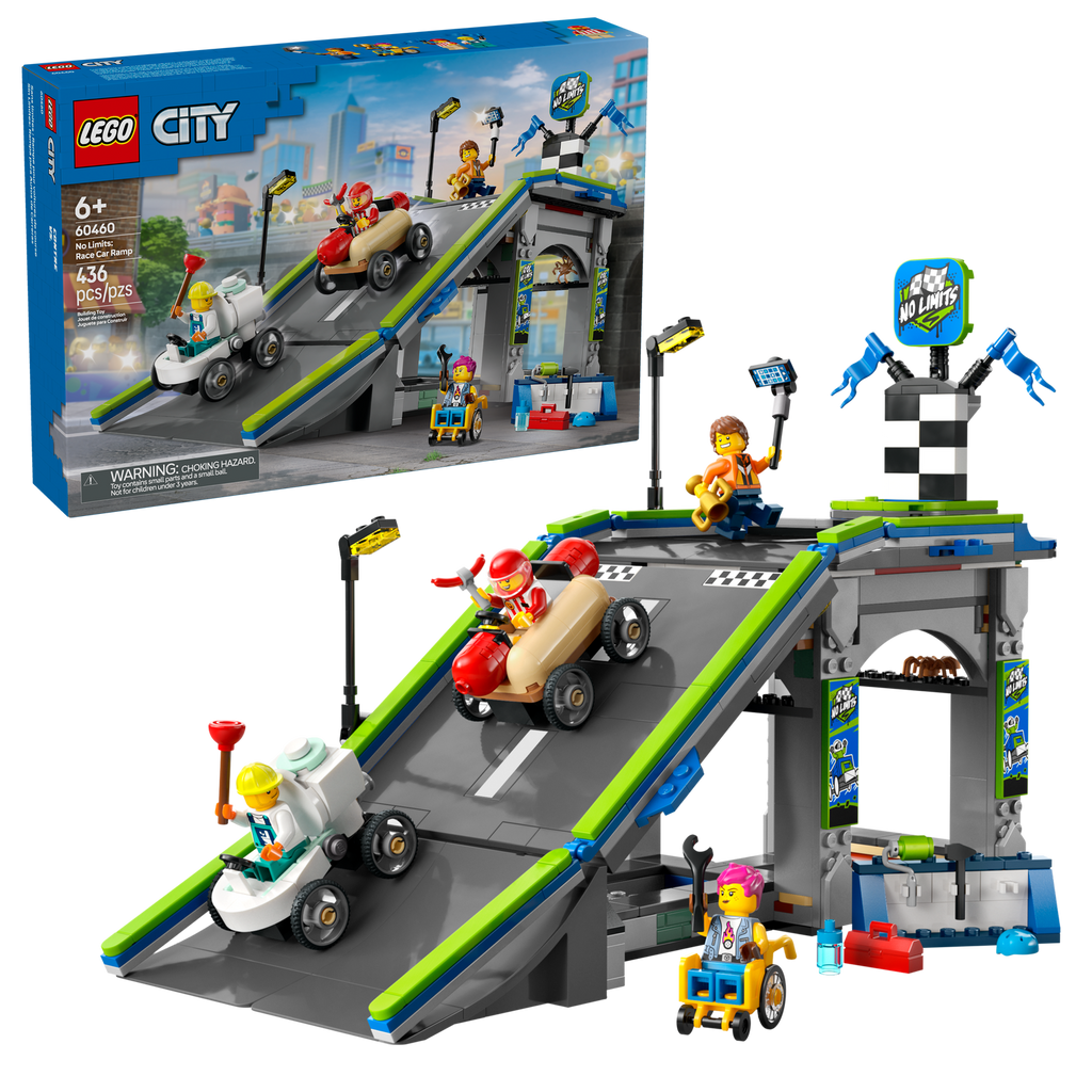 60460 No Limits: Race Car Ramp Track (Case of 3)