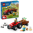 60461 Red Farm Tractor with Trailer & Sheep (Case of 8)