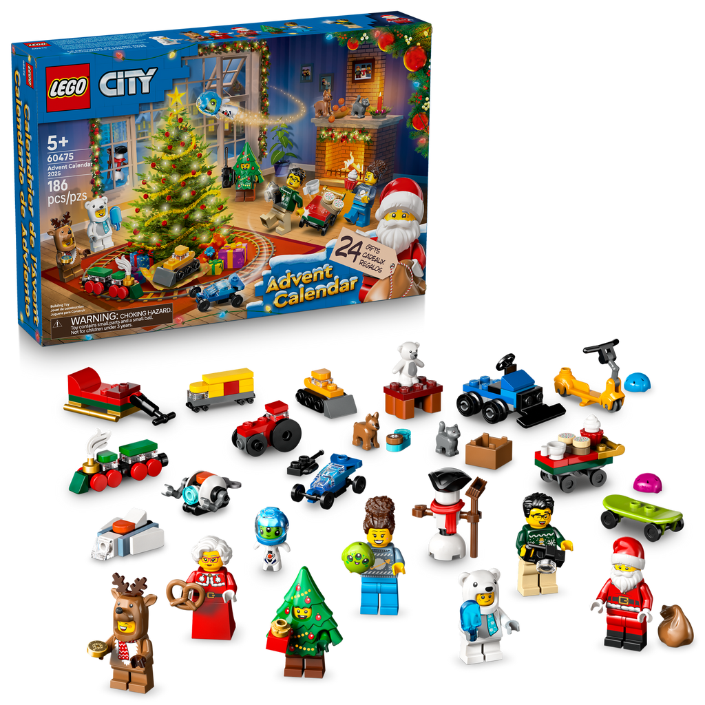 60475 City Advent Calendar 2025 (Case of 3)