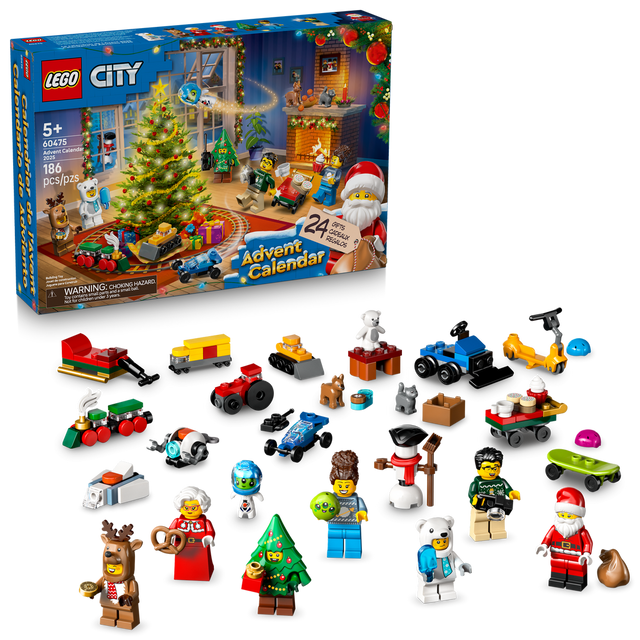 60475 City Advent Calendar 2025 (Case of 3)