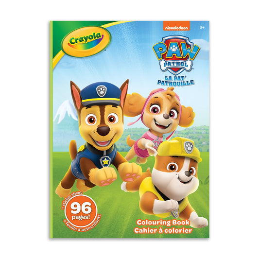 Crayola  96 Page Colouring Book, Paw Patrol