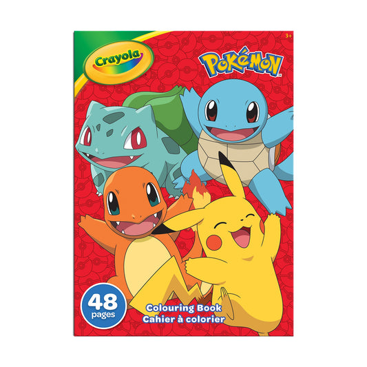 Crayola  Pokémon Colouring Book, 48 Pages