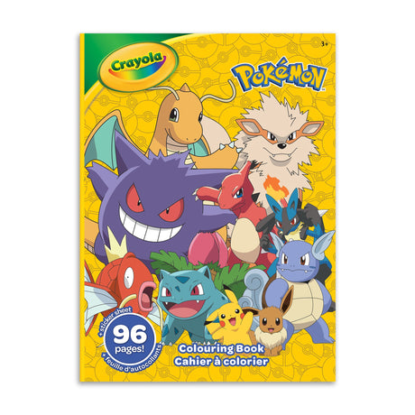 Crayola  96 Page Colouring Book, Pokémon