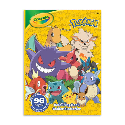 Crayola  96 Page Colouring Book, Pokémon