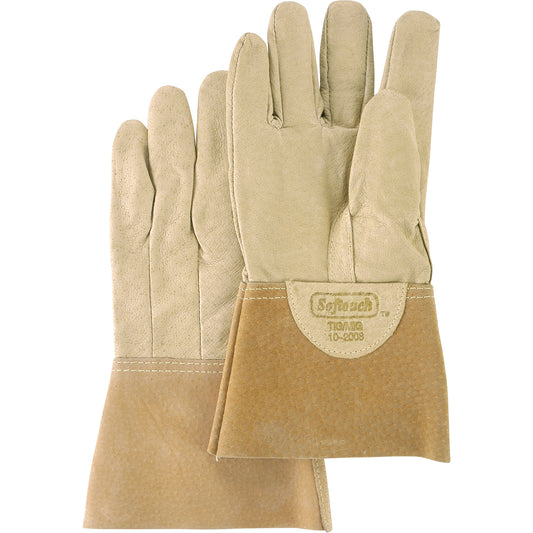 Weld-Mate Softouch™ Welding Gloves, Split Pigskin, Size Large