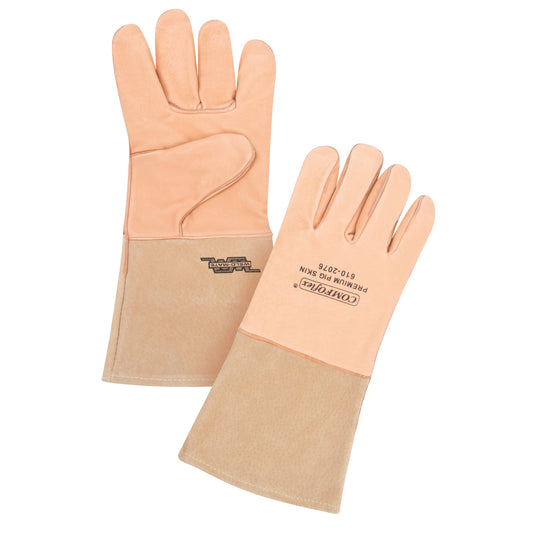 Weld-Mate Premium Comfoflex™ Welding Gloves, Pigskin Leather, Size Large
