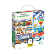 60pc PUZZLE + TRANSPORT, 32 Cards (4+) (Case of 10)