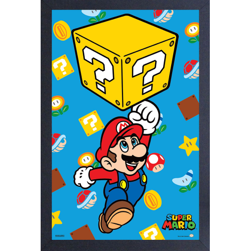 SUPER MARIO - BLOCK JUMP - 11" x 17" GEL PRINT (Case of 12)