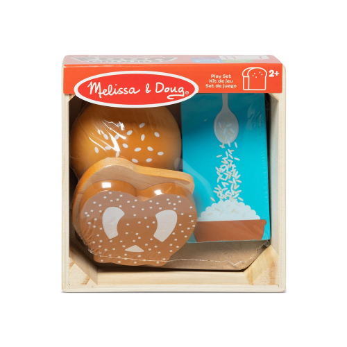 WOODEN FOOD GROUPS PLAY SET - GRAINS (Case of 4)