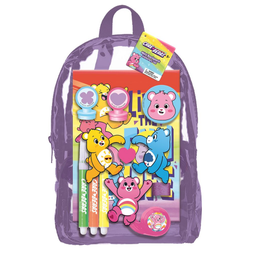 CARE BEARS - MINI BACK PACK STATIONARY SET (Case of 6)