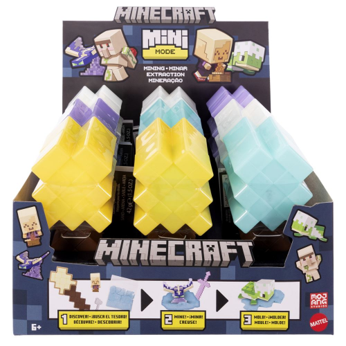 MINECRAFT - MINI MODE MINING ASST (Case of 9)