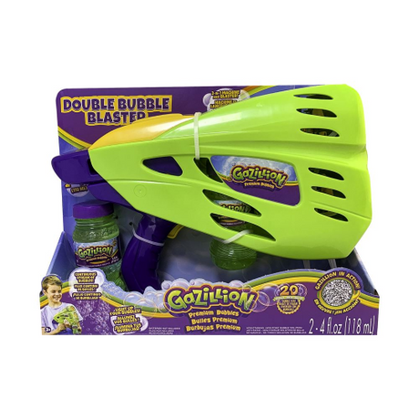 GAZILLION - DOUBLE BUBBLE BLASTER (Case of 4)