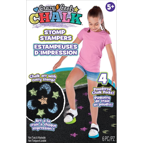 ALEX - CRAZY COOL CHALK -  STOMP STAMPERS (Case of 6)