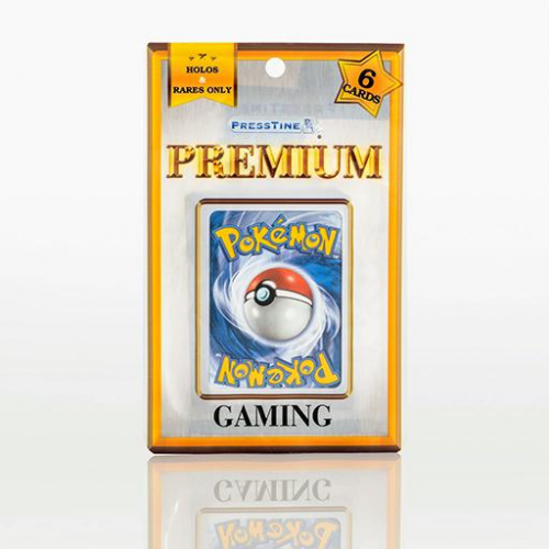 POKEMON - 6 CARD PREMIUM PACK ( Holos & Rares Only ) (Case of 12)