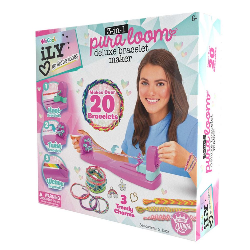 Ily - 3-in-1 PURA LOOM DELUXE BRACELET MAKER (Case of 4)