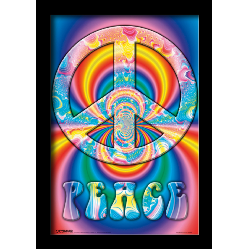 PEACE SYMBOL - 11" x 17" GEL PRINT (Case of 6)