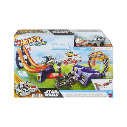 HOT WHEELS - RACERVERSE - STAR WARS - GROGU TRACK SET (Case of 3)