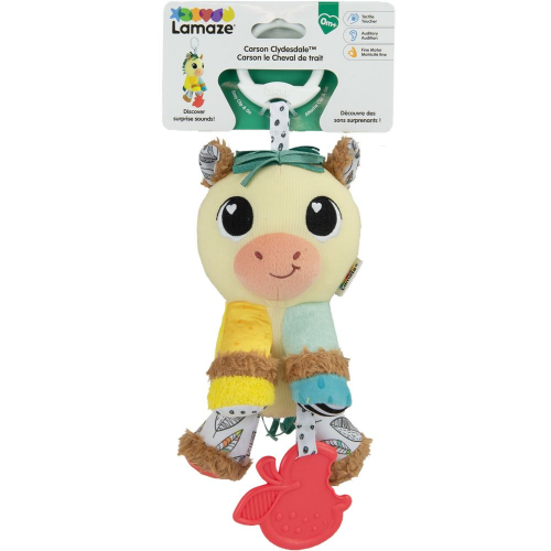 LAMAZE - CARSON CLYDESDALE CLIP & GO (Case of 24)