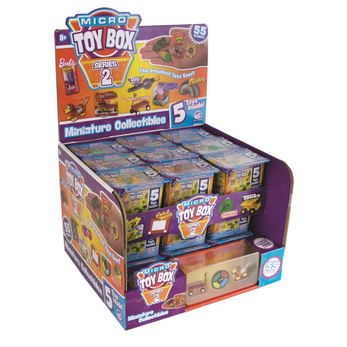 MICRO TOYBOX - MINI TOY COLLECTIBLES - S2 (Case of 27)