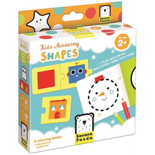 KID ACADEMY - PLAYSET - SHAPES (2+) (Case of 4)