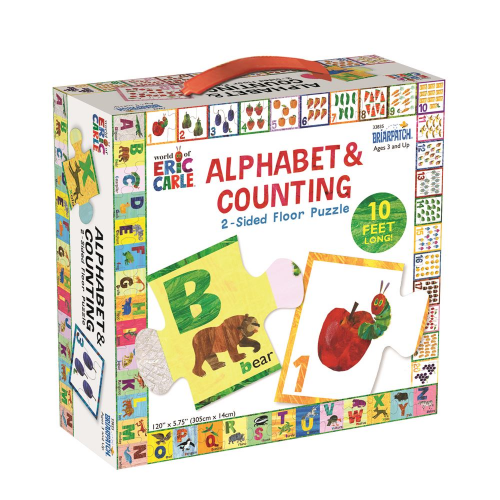 BRIARPATCH - WORLD of ERIC CARLE - ALPHABET & COUNTING - PUZZLE (Case of 6)