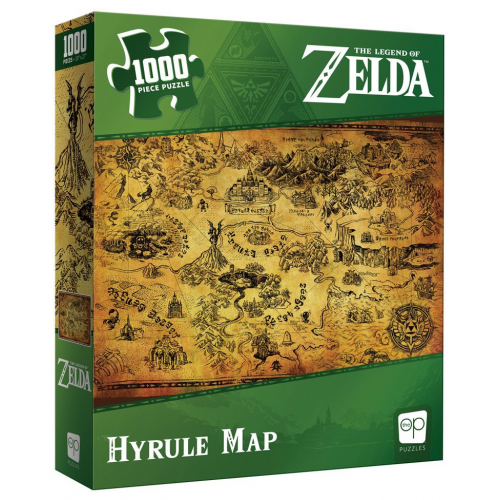 PUZZLE - 1000pc - ZELDA HYRULE MAP (Case of 6)